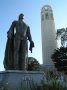 PB233615b Coit Tower and its shadowy buddy.